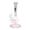 11 Inch Infyniti Glass Bong with Fixed Showerhead Perc and Wide Base