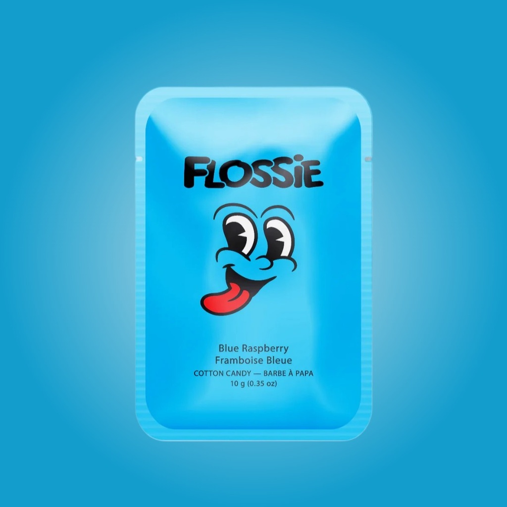 Flossie - Pocket-Sized Gourmet Cotton Candy Pack - Assorted Flavors