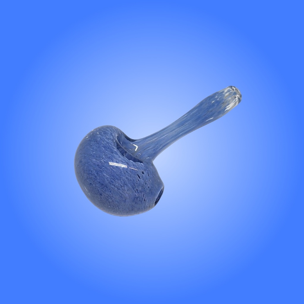 Full Color Frit Glass Handpipe by Glass with Jeremy