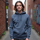 Warm Organic Cotton Pullover Hoodie Long Sleeve Sweatshirt from Sanctum Fashion