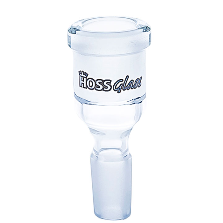 Hoss Glass Straight Male to Female Adaptor YX14-A