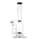 13 Inch Straight Stemless Glass Bong with Donut Inline Perc and Micro from Notions