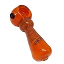 Lollipop Soft Glass Handpipe with spiral