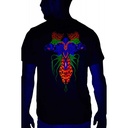 GARUDA UV Glow Psychedelic Men's T-Shirt