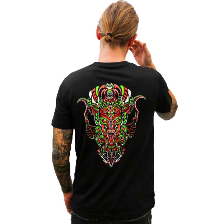 Kali UV + Glow in Dark Psychedelic Men's T-Shirt