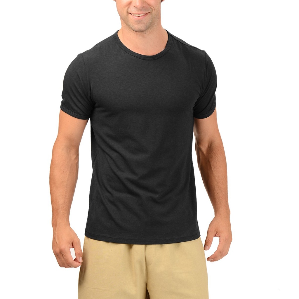 Men's Plain Bamboo Fitted T-Shirt -- Eco-Essentials