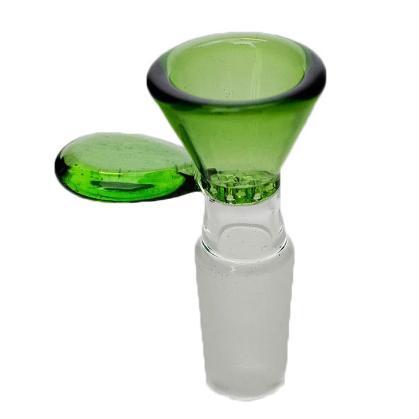 Cone Shape Glass Bowl with Built-in Screen