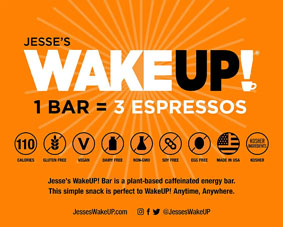 Jesse´s WAKEUP Energy Bar