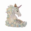 Backflow Incense Holder -- Rainbow Unicorn