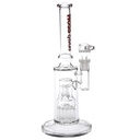 Hoss Glass 12 Inch 4-Arm to 12-Arm Stemless Bubbler with Slim Tube H115
