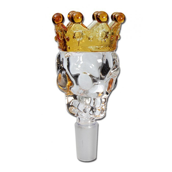 King Skull Glass Bowl