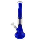 14 Inch Infyniti Glass Full Color Beaker Bong with Lip Base