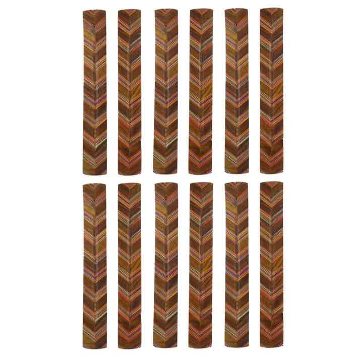 Multicolor Wood Incense Holder