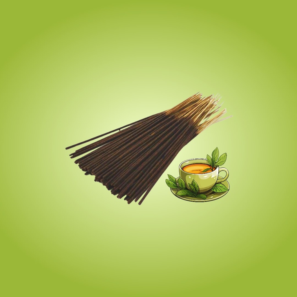 Green Tea Incense Sticks - Pack of 100 from Natural Scents