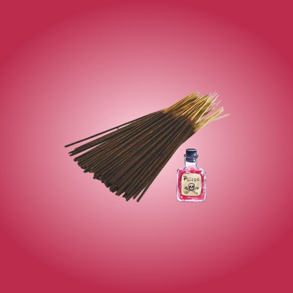 Bâtons d’Encens Type Poison - Paquet de 100 de Natural Scents