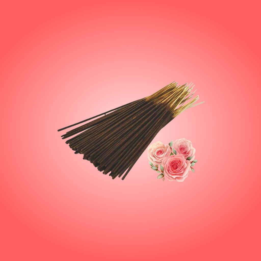 Rose Floral Incense Sticks - Pack of 100 from Natural Scents