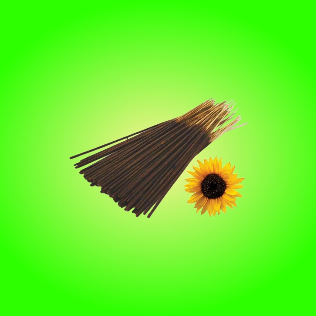 Sunflower Incense Sticks - Pack of 100 from Natural Scents