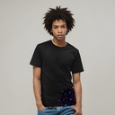 Purple Star Dot Mandala Cotton T-Shirt by Sanctum Fashion