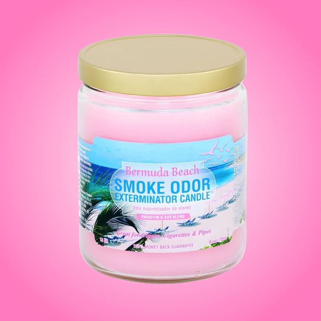 Bermuda Beach - Smoke Odor Exterminator Candle - 13 oz Limited Edition