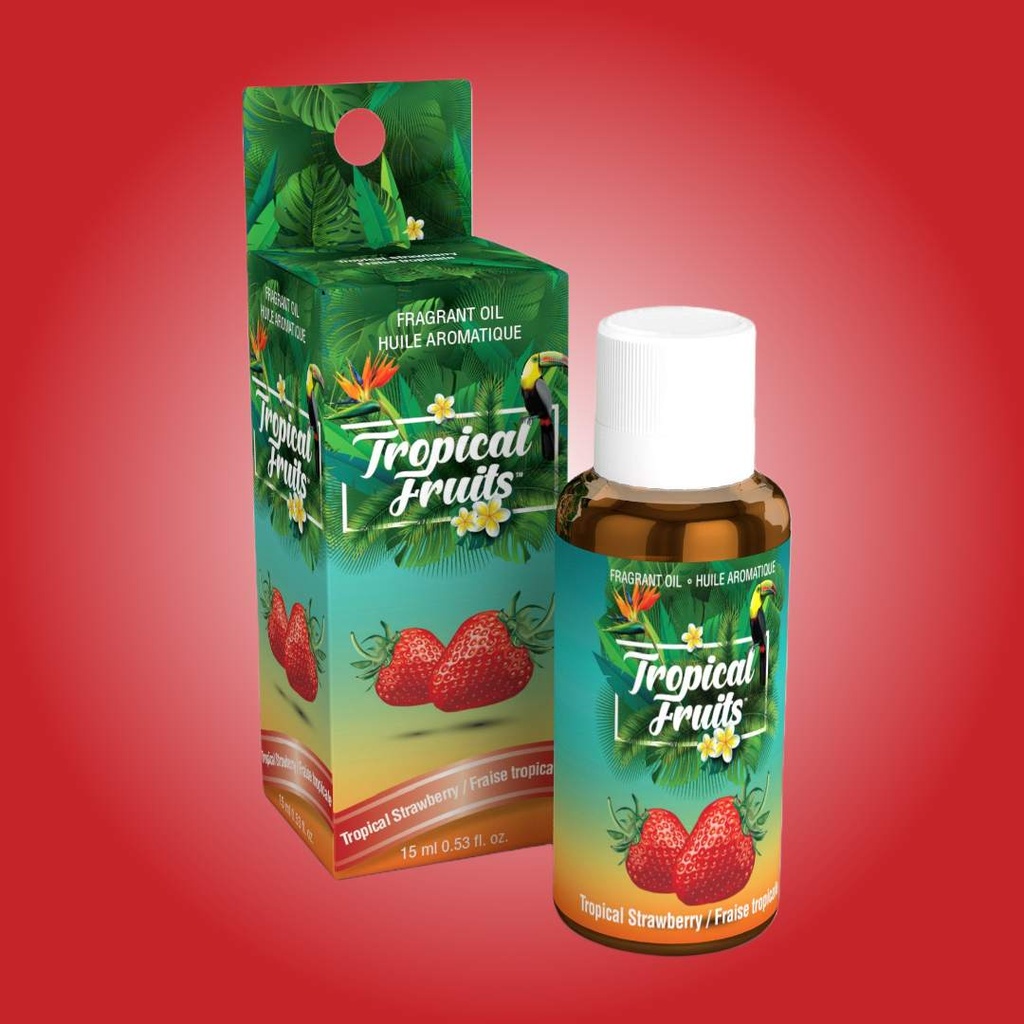 Aceites Fragantes Tropicales Fruits™ - 15ml - Disponibles en 12 Exóticos y Deliciosos Aromas