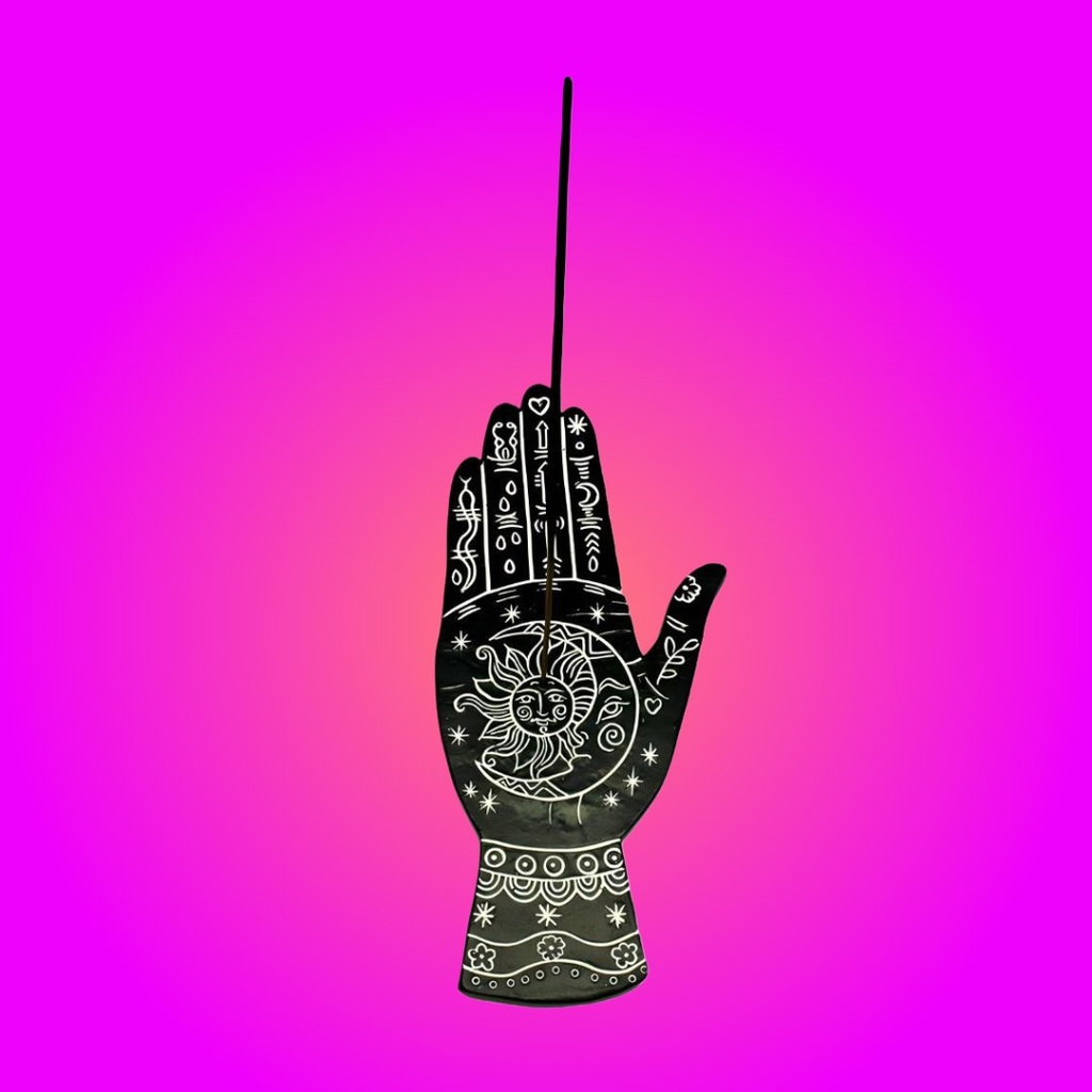 Astrological Palmistry Hand Incense Burner - Celestial Guidance