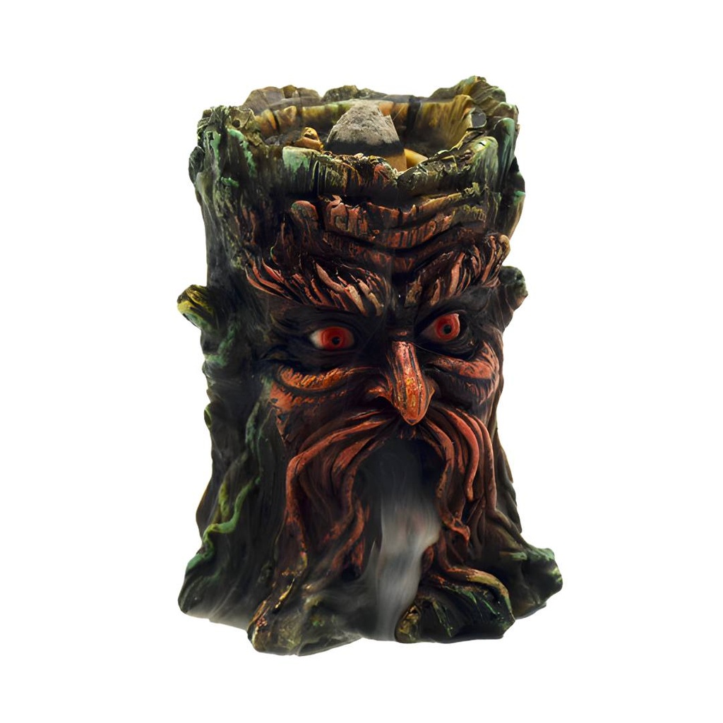 Enchanted Forest Tree Man Backflow Incense Burner