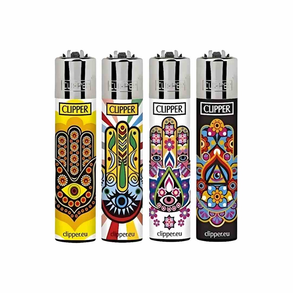 Encendedores Clipper - Serie Hamsa Mandala - Enciende Tu Espíritu