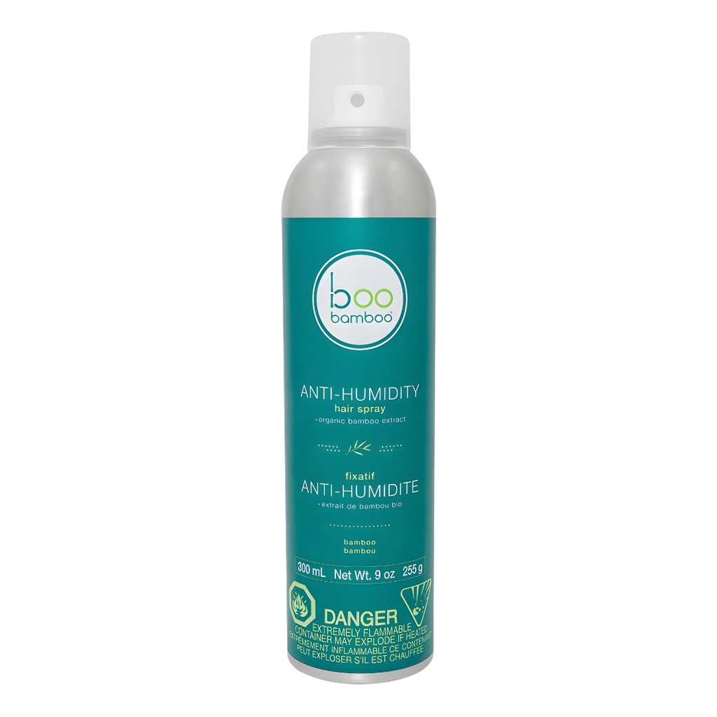 Spray para el Cabello Anti-Humedad Boo Bamboo con Extractos Orgánicos - 300ml