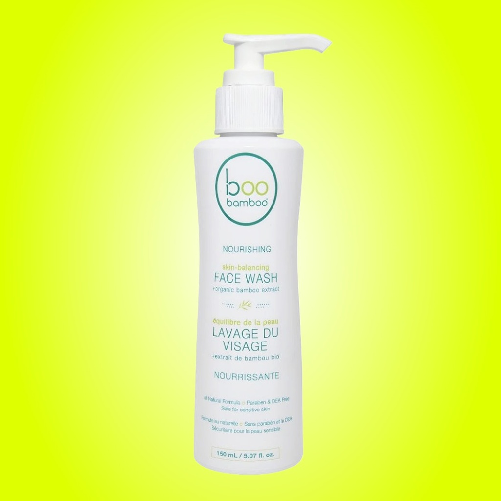 Boo Bamboo Gentle Skin Balancing Face Wash - Natural & Nourishing - 150ml