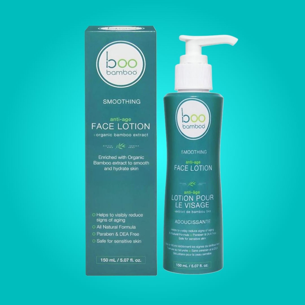 Loción Facial Reafirmante Antienvejecimiento Boo Bamboo con Sílice Natural - 150ml