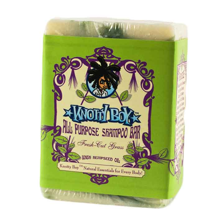 Savon tout usage Knotty Boy à l'herbe fraîchement coupée, 4oz