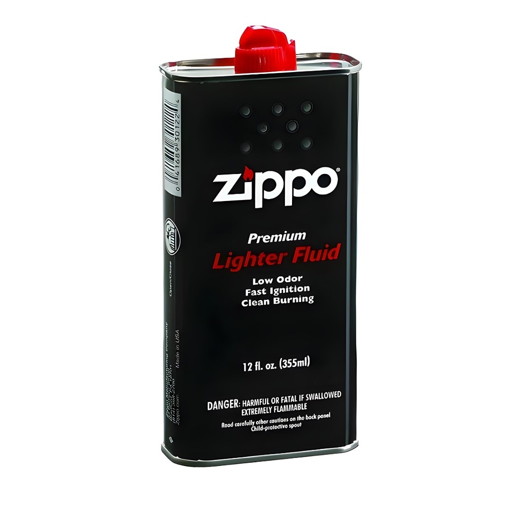 Fluide pour Briquet Zippo Premium 12 oz (355 ml) | Odeur Faible, Allumage Rapide