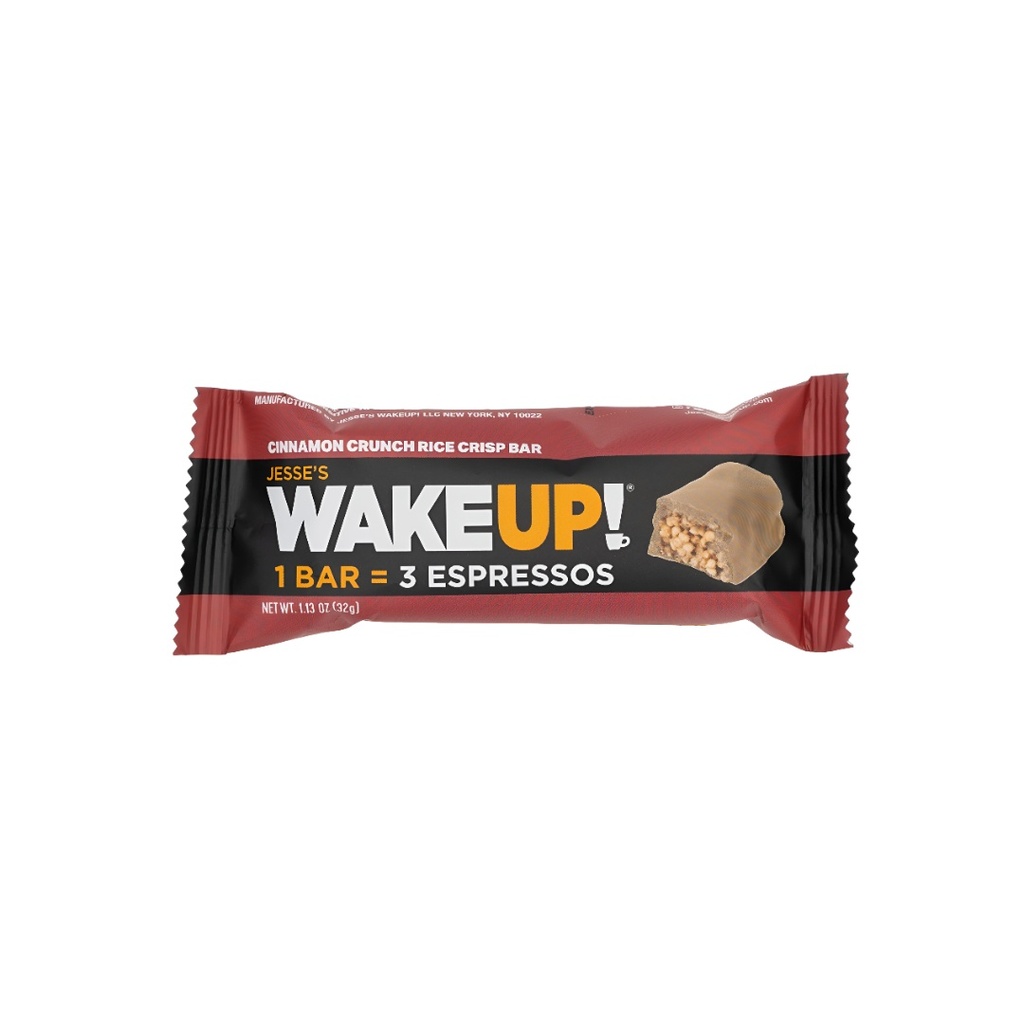 Jesse's WAKEUP Energy Cinnamon Crunch Bar