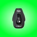 X-Max Pattis Mod - Batterie de Vape de 500mAh à Filetage 510 avec Tension Variable et Affichage LED