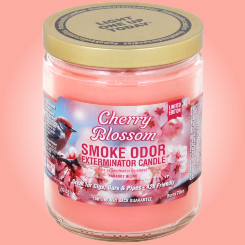 Bougie Édition Limitée Cherry Blossom Smoke Odor Exterminator - 13 oz