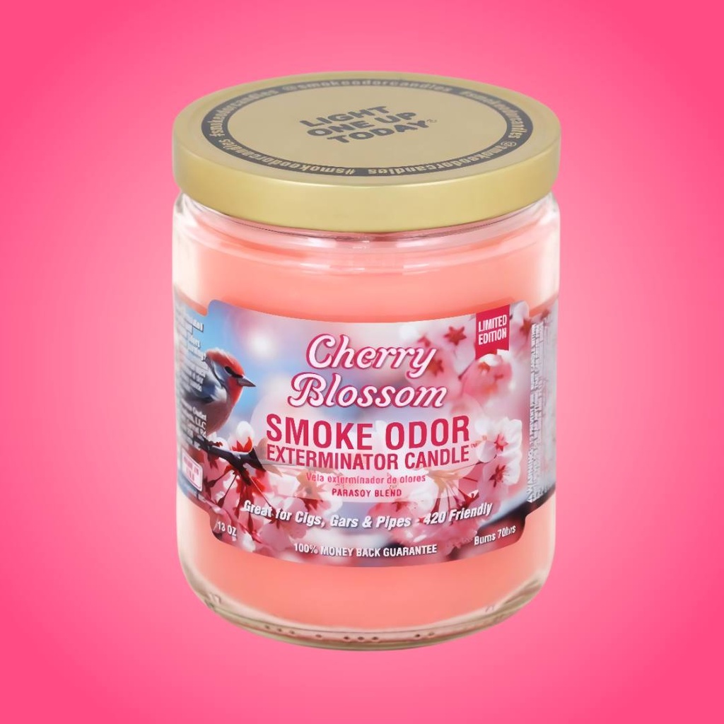 Vela Edición Limitada Cherry Blossom Smoke Odor Exterminator - 13 oz