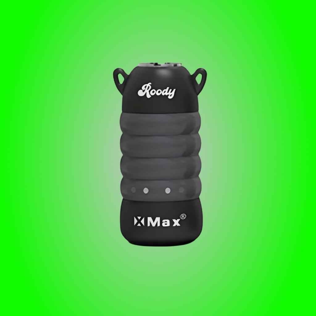 X-Max Roody Mod - Compact 500mAh 510 Vape Battery with Variable Voltage and Caterpillar Design