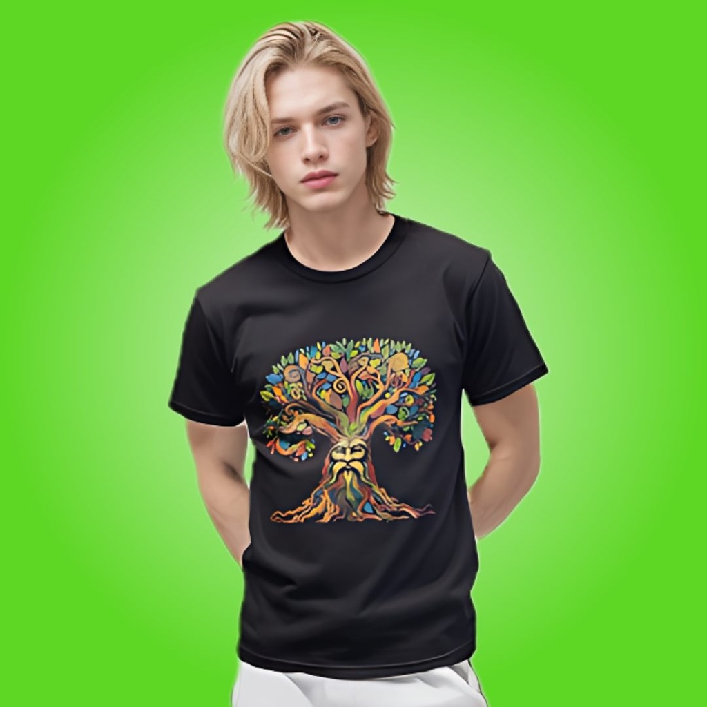 Growing Wisdom - 100% Organic Cotton T-shirt From Sanctum Fashion