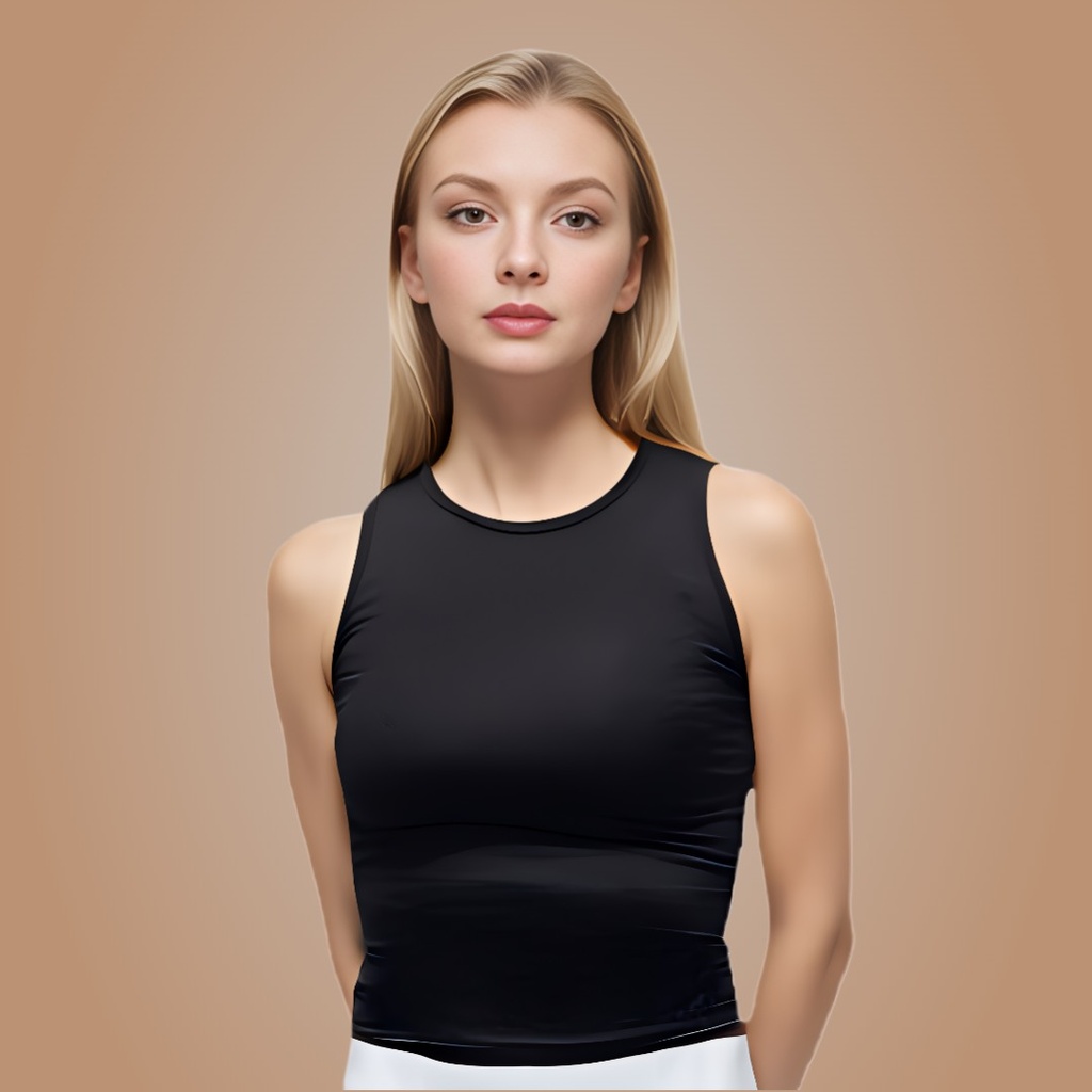 Camisole Ajustée Extensible pour Femme en Bambou Bio de Sanctum Fashion