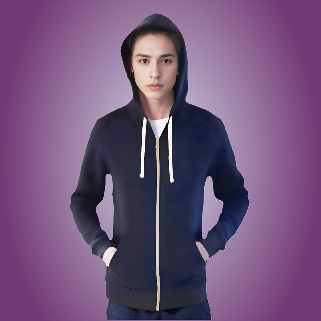 Ultra Soft and Comfy Organic Bamboo Unisex Full Zip Hoodie Sweatshirt From Sanctum Fashion