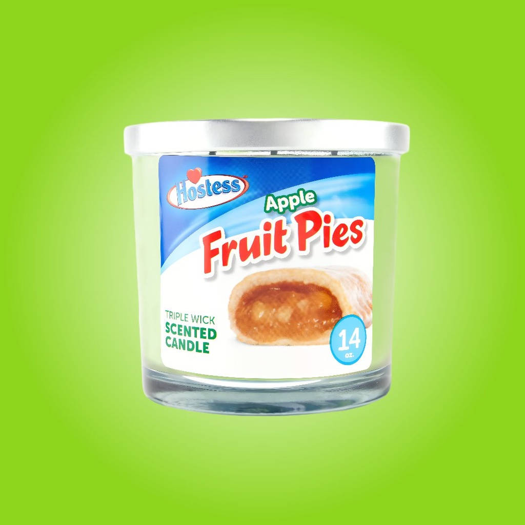 Hostess Apple Fruit Pies Scented Candle - Triple Wick - 14 oz