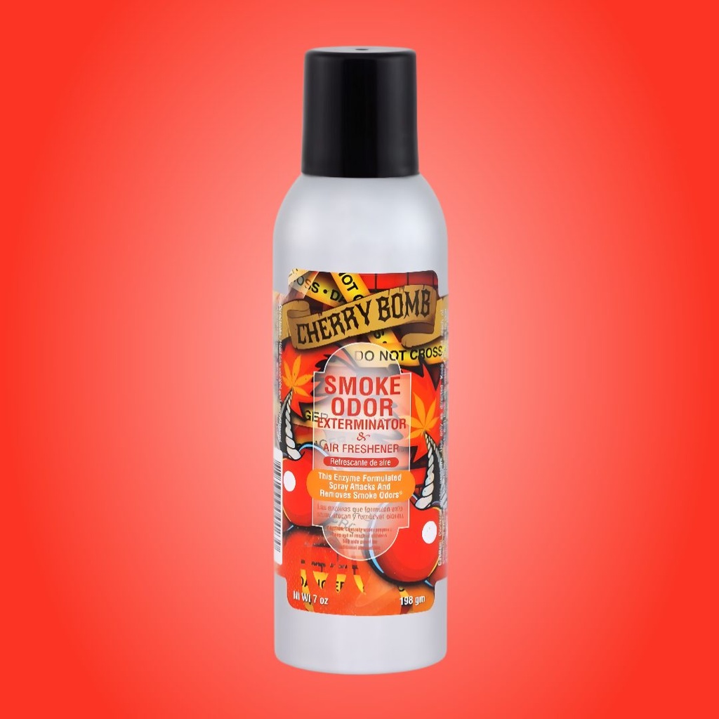 Aerosol Exterminador de Olores de Humo Bomba de Cereza – Edición Limitada – 7 oz