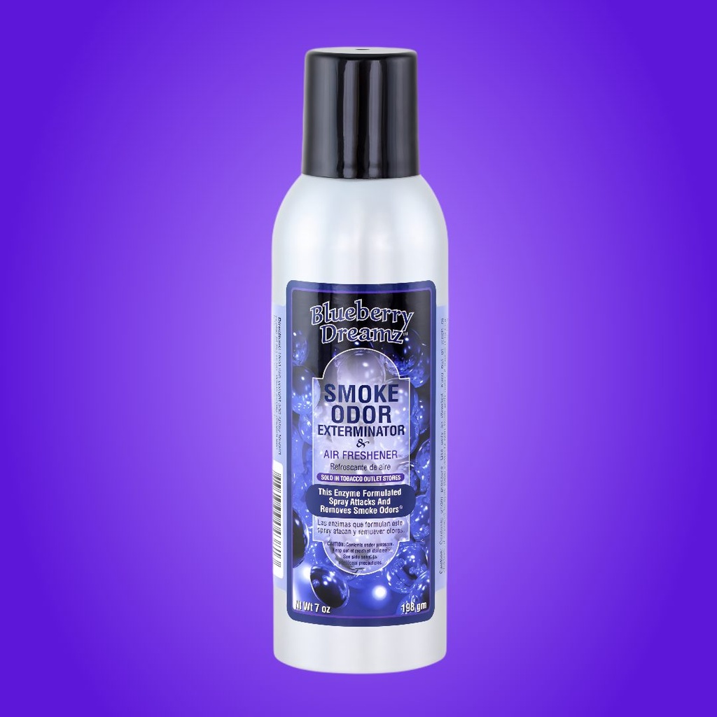 Spray Exterminateur d’Odeurs de Fumée Rêves de Bleuets – Édition Limitée – 7 oz