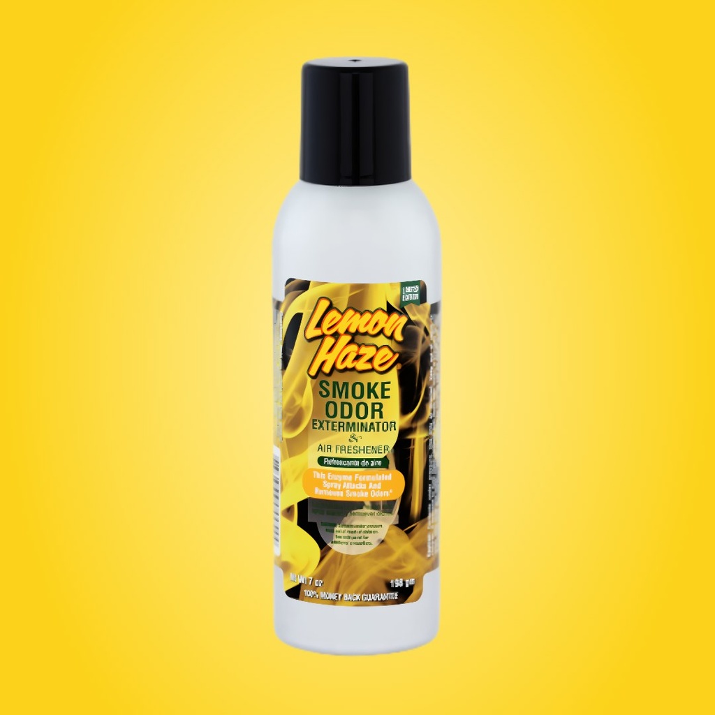 Spray Exterminateur d’Odeurs de Fumée Lemon Haze – Édition Limitée – 7 oz