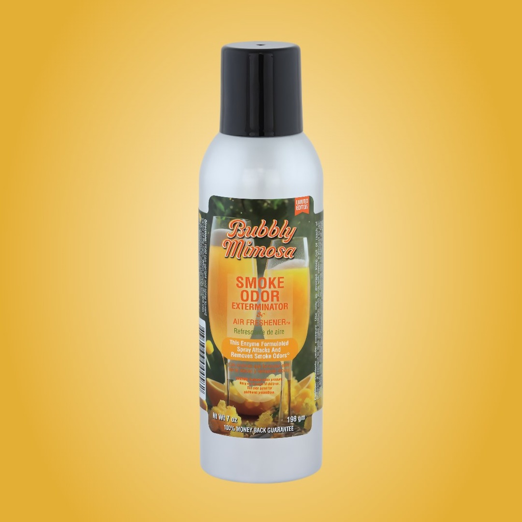 Aerosol Exterminador de Olores de Humo Mimosa Burbujeante – Edición Limitada – 7 oz