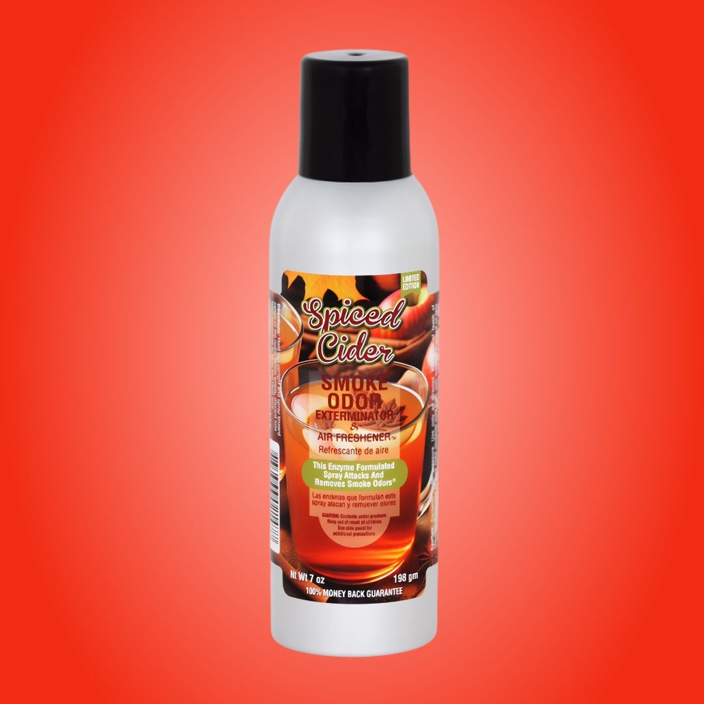 Aerosol Exterminador de Olores de Humo Sidra Especiada – Edición Limitada – 7 oz