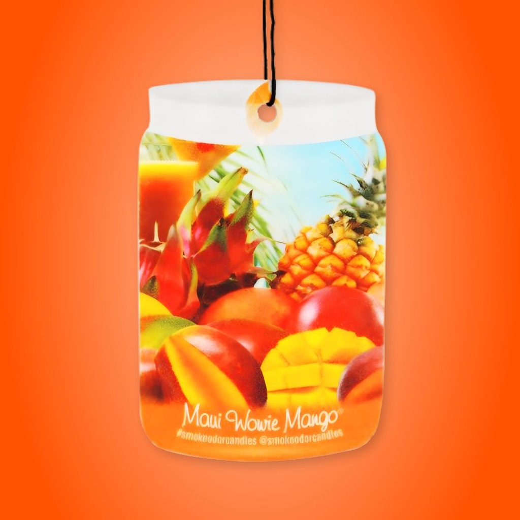 Maui Wowie Mango Smoke Odor Exterminator Car Freshener