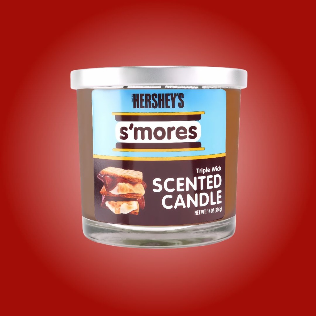 Hershey’s Smores Scented Candle - Triple Wick - 14 oz