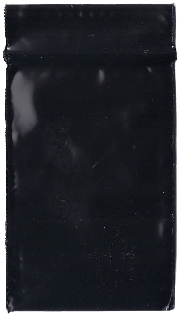 Black 2x2 Inch Plastic Baggies 1000 pcs.