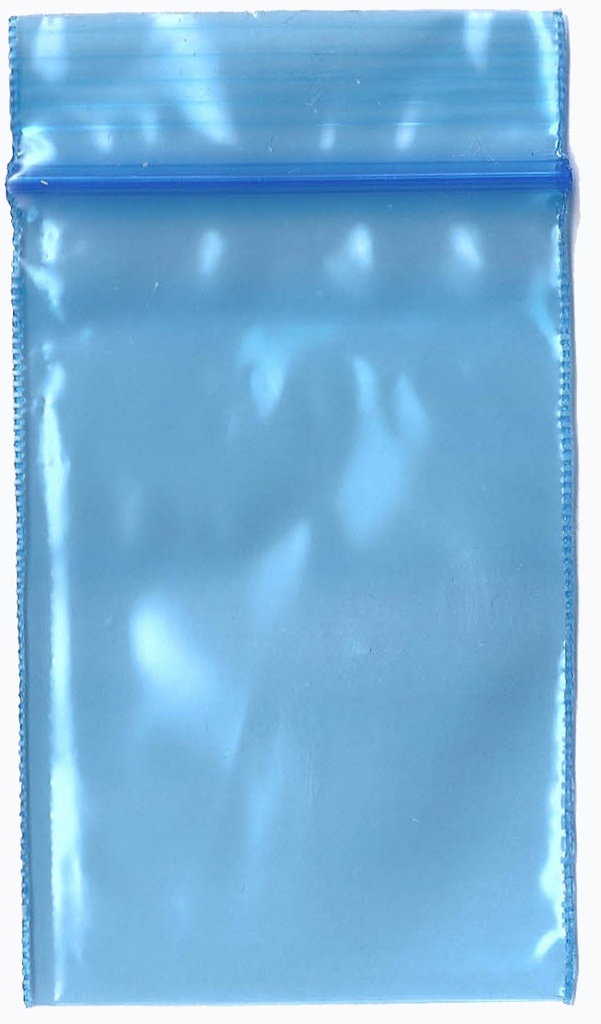 Blue 2x2 Inch Plastic Baggies 1000 pcs.